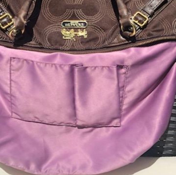 Authentic Brown Coach Bag - Picture 6 of 6